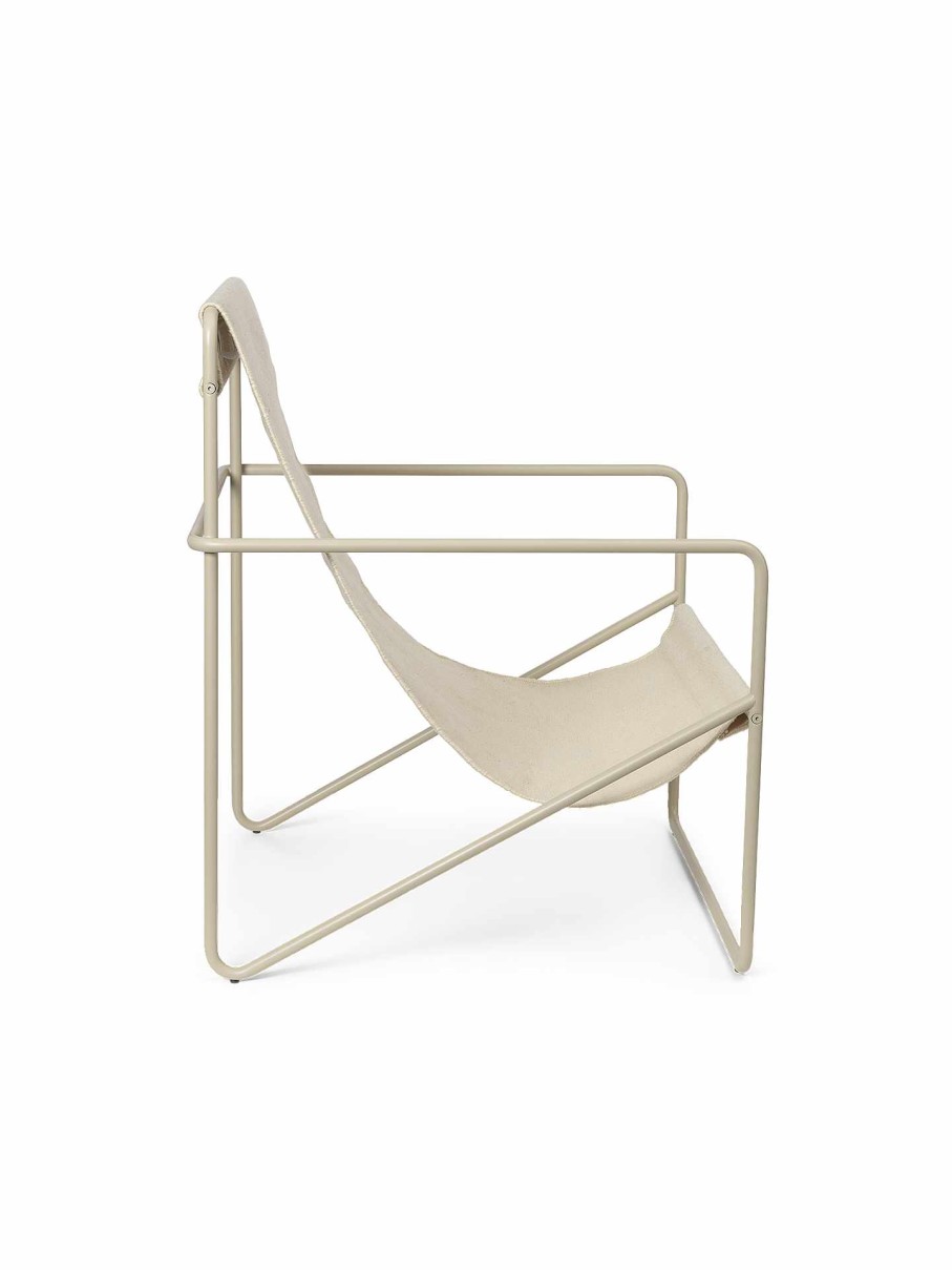 Outdoor Living Ferm Living | Desert Lounge Chair - Cashmere/ Cloud