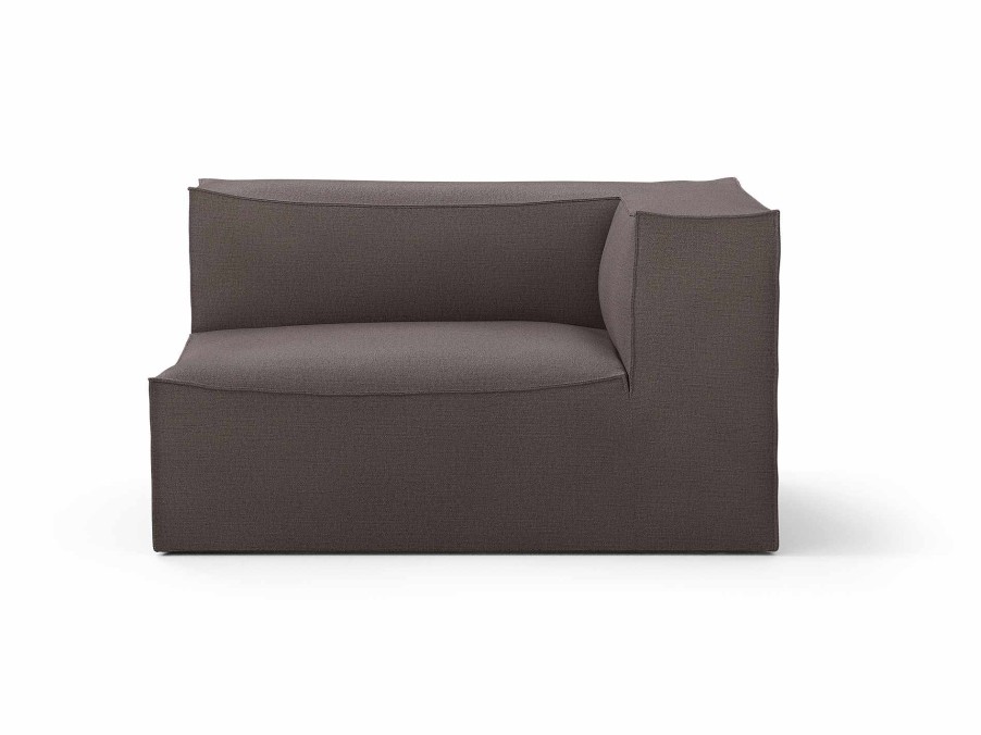 Furniture Ferm Living | Catena Sofa Armrest Right L401 Hot M. - Brown Dusty Brown