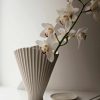 Green Living Ferm Living | Fountain Vase - Off-White Offwhite