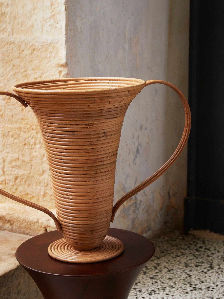 Green Living Ferm Living | Amphora Vase Stained - Small Natural