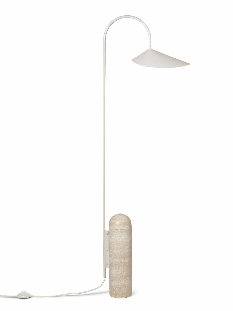 Lighting Ferm Living | Arum Floor Lamp Cashmere