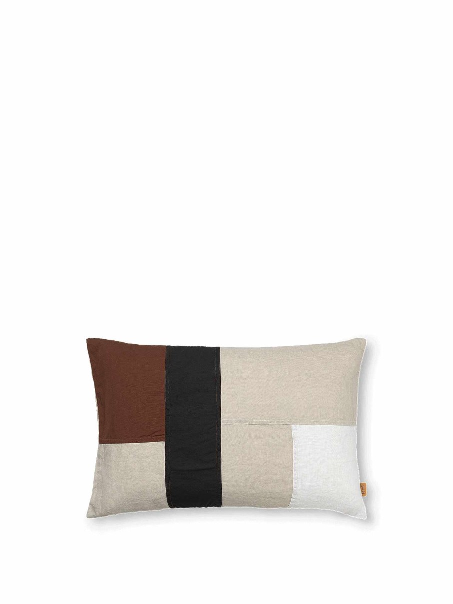 Textiles Ferm Living | Part Cushion Cover - Rectangular Cinnamon