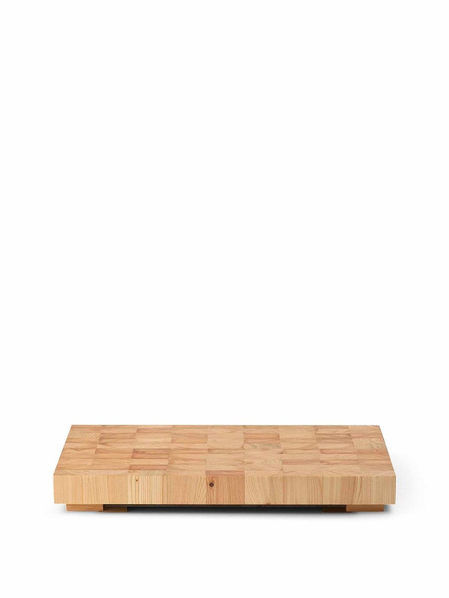 Kitchen Ferm Living | Chess Cutting Board - Rectangle - Large Natural