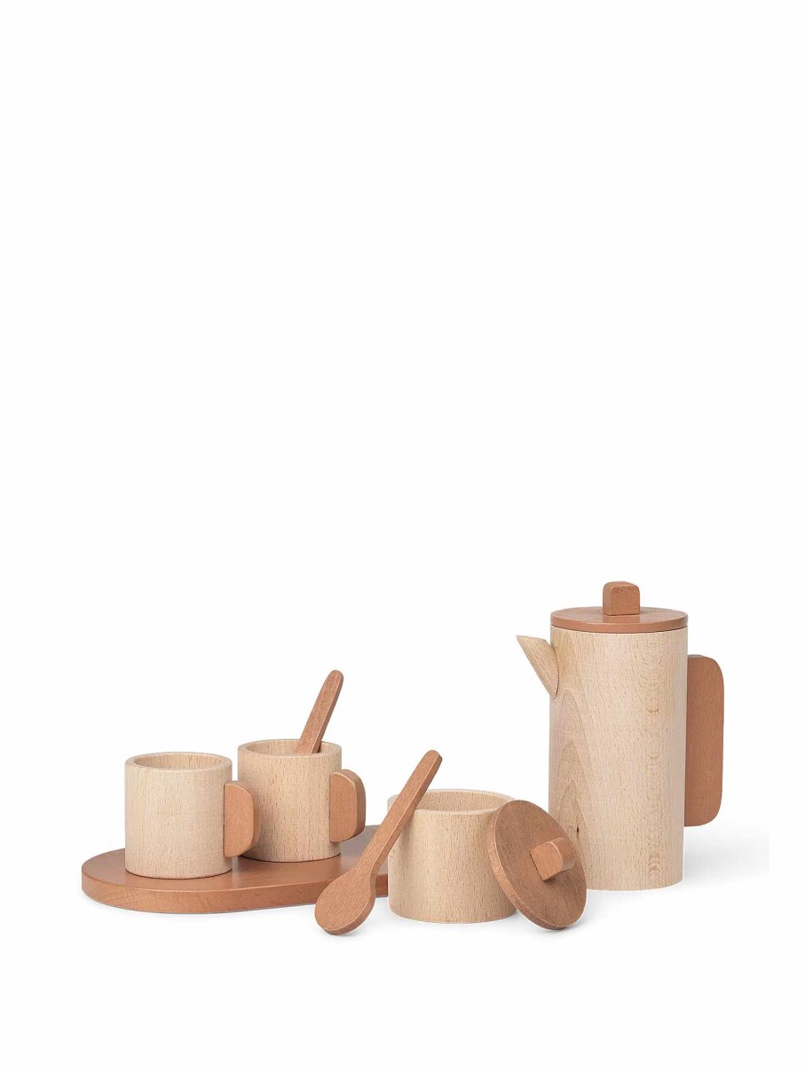 Kids Ferm Living | Toro Tea Set Natural