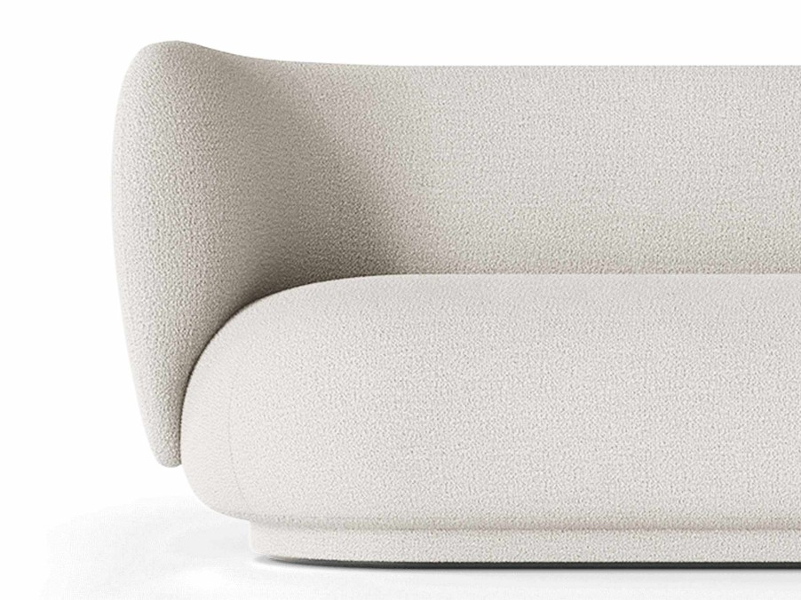 Furniture Ferm Living | Rico Sofa 4 - Boucle - Off-White Offwhite