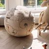 Kids Ferm Living | The World Pouf - Off-White Offwhite