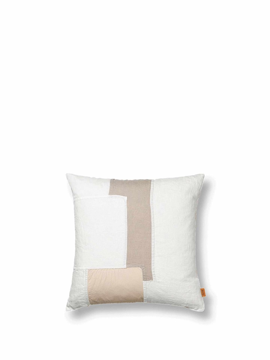 Textiles Ferm Living | Part Cushion Cover - Off-White Offwhite