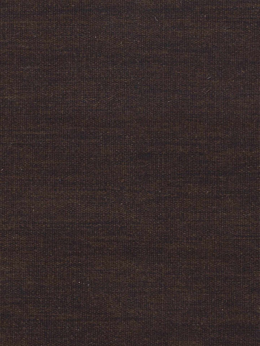 Rugs Ferm Living | Kelim Mat - Dark Melange Dark Brown