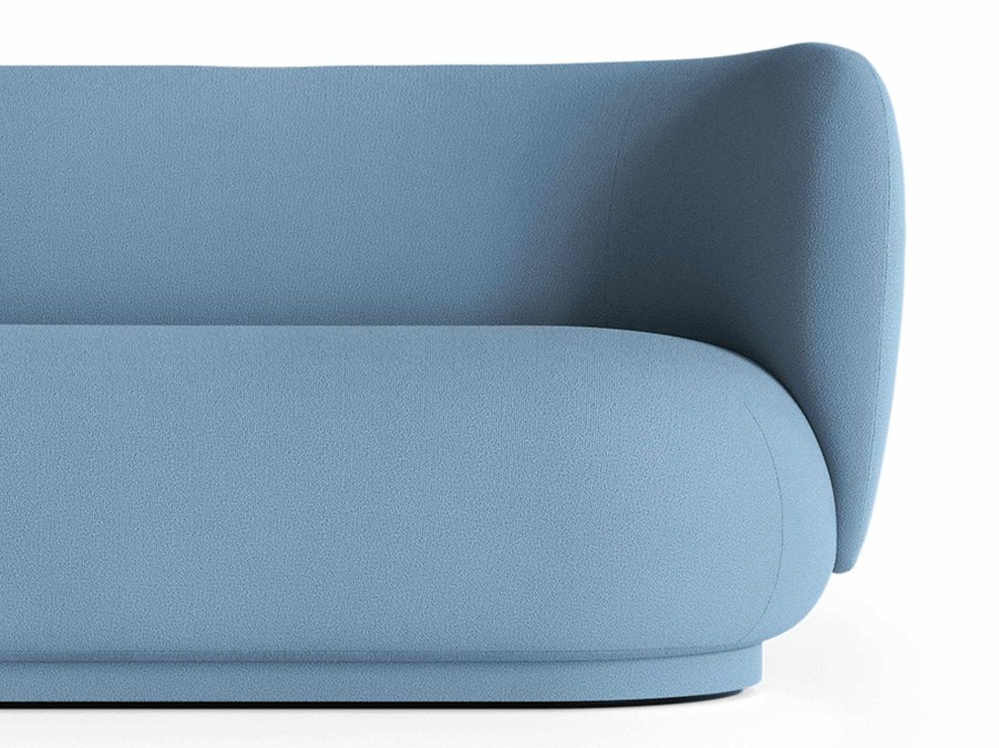 Furniture Ferm Living | Rico Divan R - Tonus Light Blue