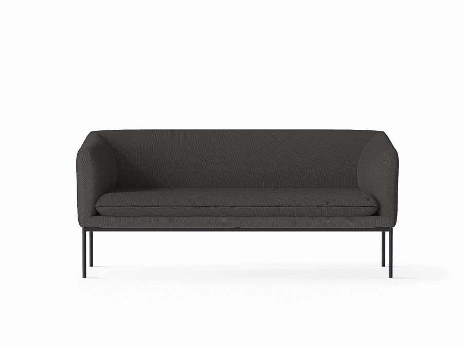 Furniture Ferm Living | Turn Sofa 2 - Black - Cyber Dark Grey