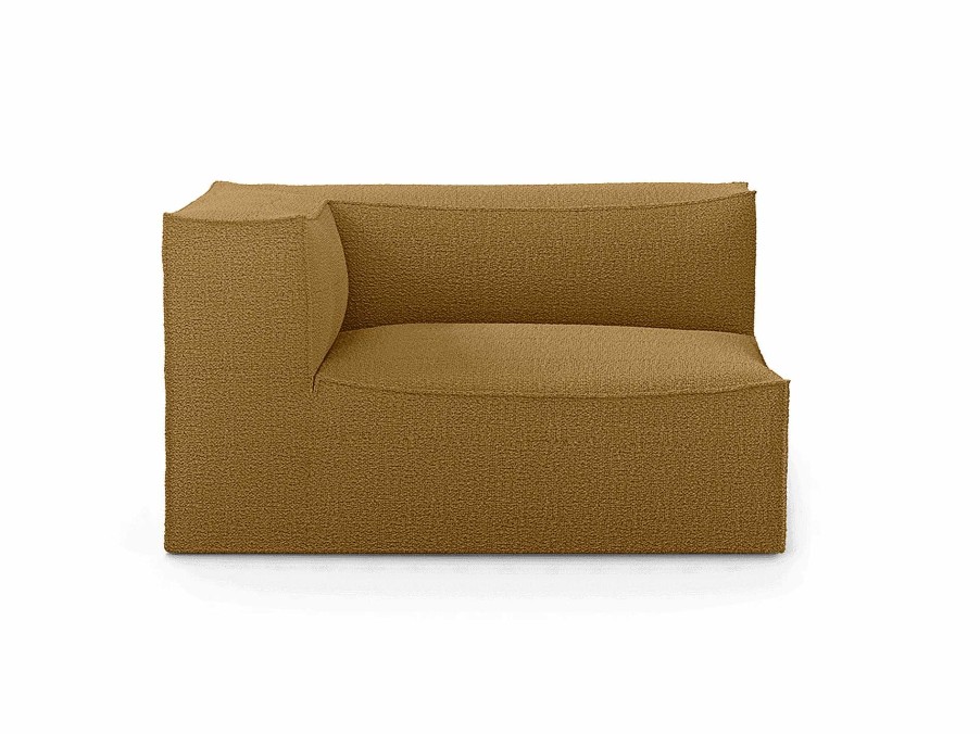 Furniture Ferm Living | Catena Sofa Armrest Left L400 Wool Boucle Sugar Kelp