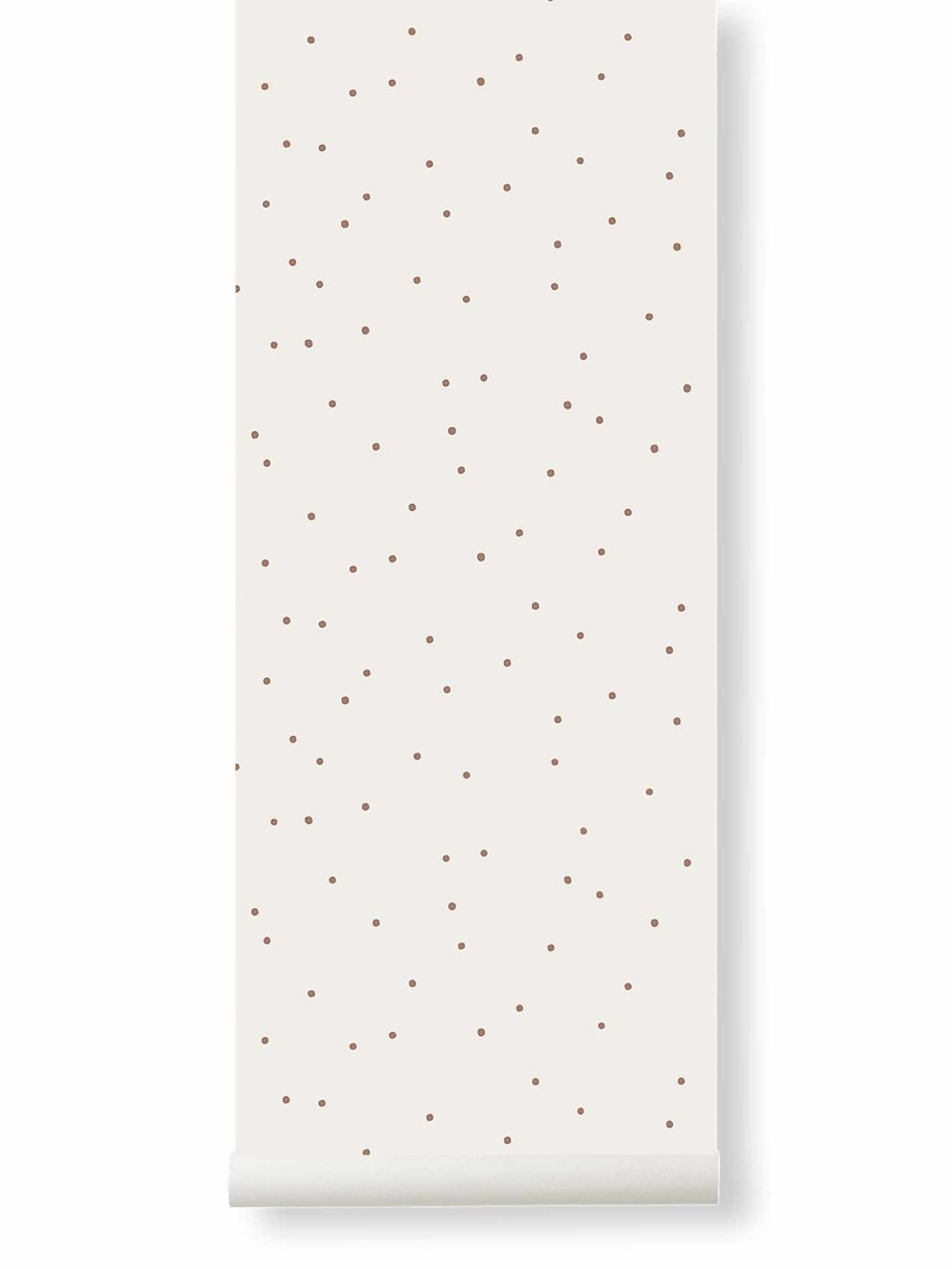 Kids Ferm Living | Dot Wallpaper - Off-White Offwhite