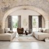 Furniture Ferm Living | Catena Sofa Open End Right L301 Rich Linen Natural