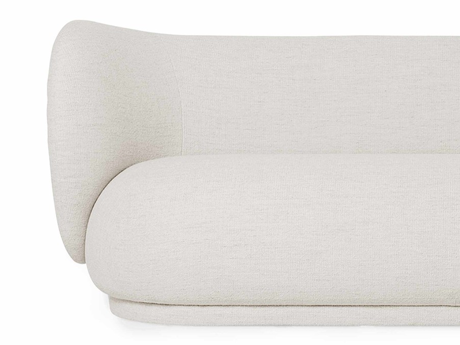 Furniture Ferm Living | Rico Sofa 3 - Boucle - Off-White Offwhite