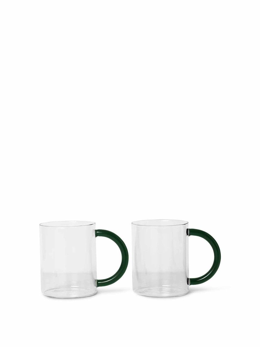 Kitchen Ferm Living | Still Mugs (Set Of 2) Clear