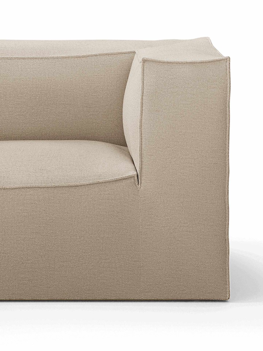 Furniture Ferm Living | Catena Sofa Armrest Right S401 Rich Linen Natural