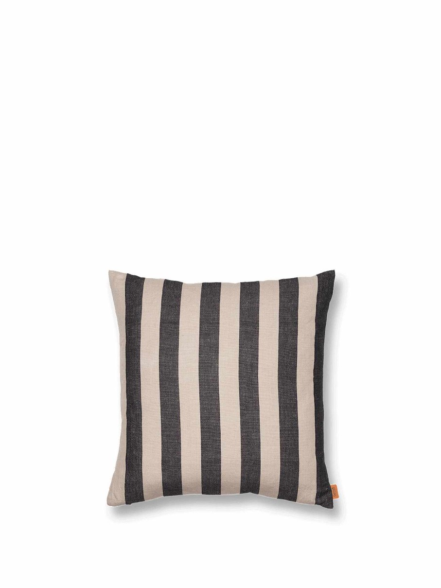 Textiles Ferm Living | Grand Cushion /Black Sand