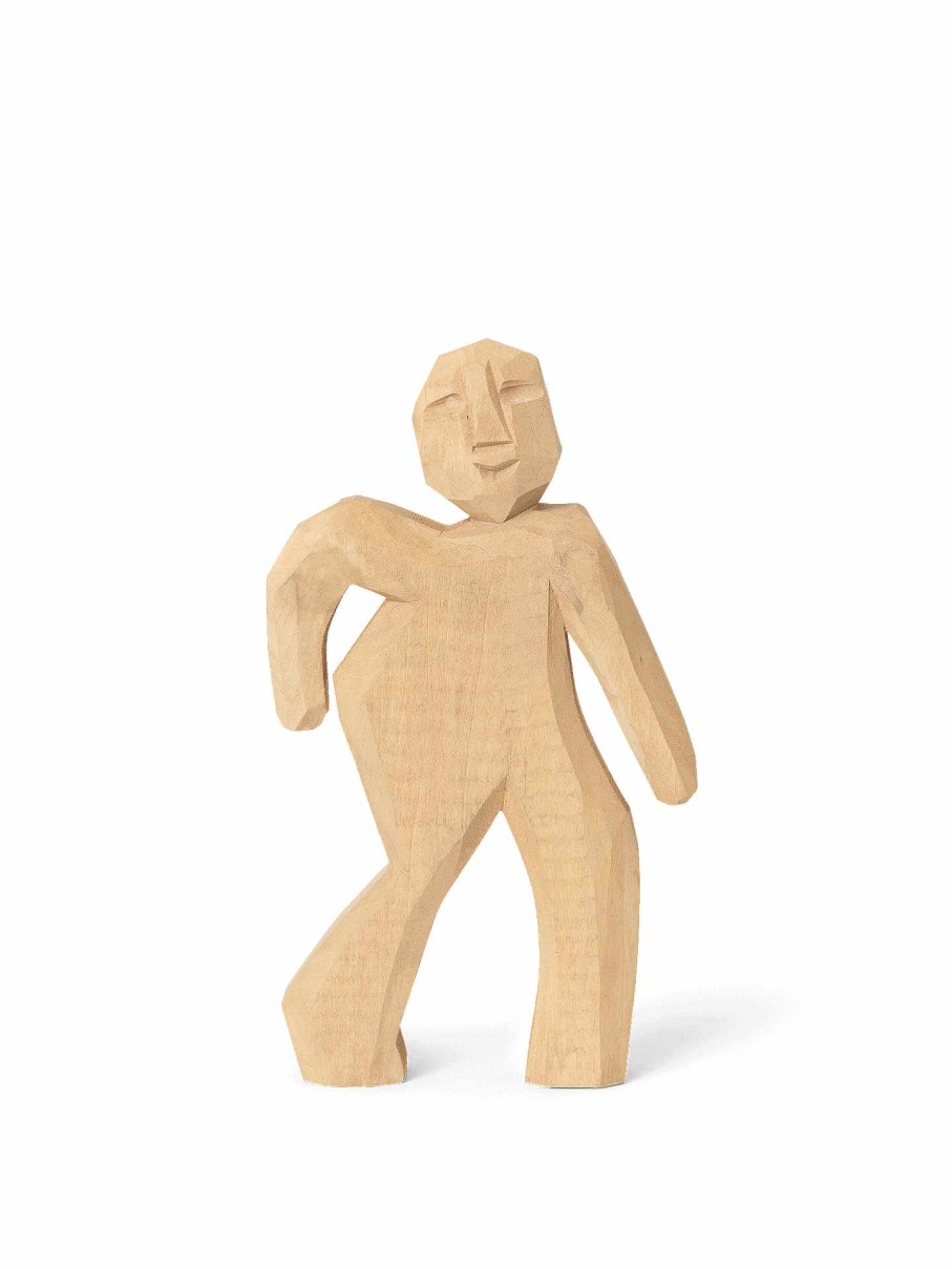 Kids Ferm Living | Victor Hand-Carved Figure Natural