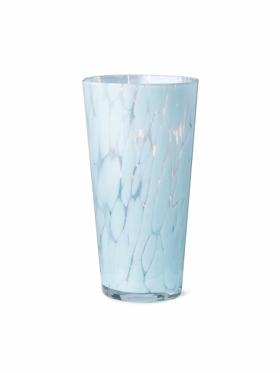 Green Living Ferm Living | Casca Vase - Pale Blue Light Blue