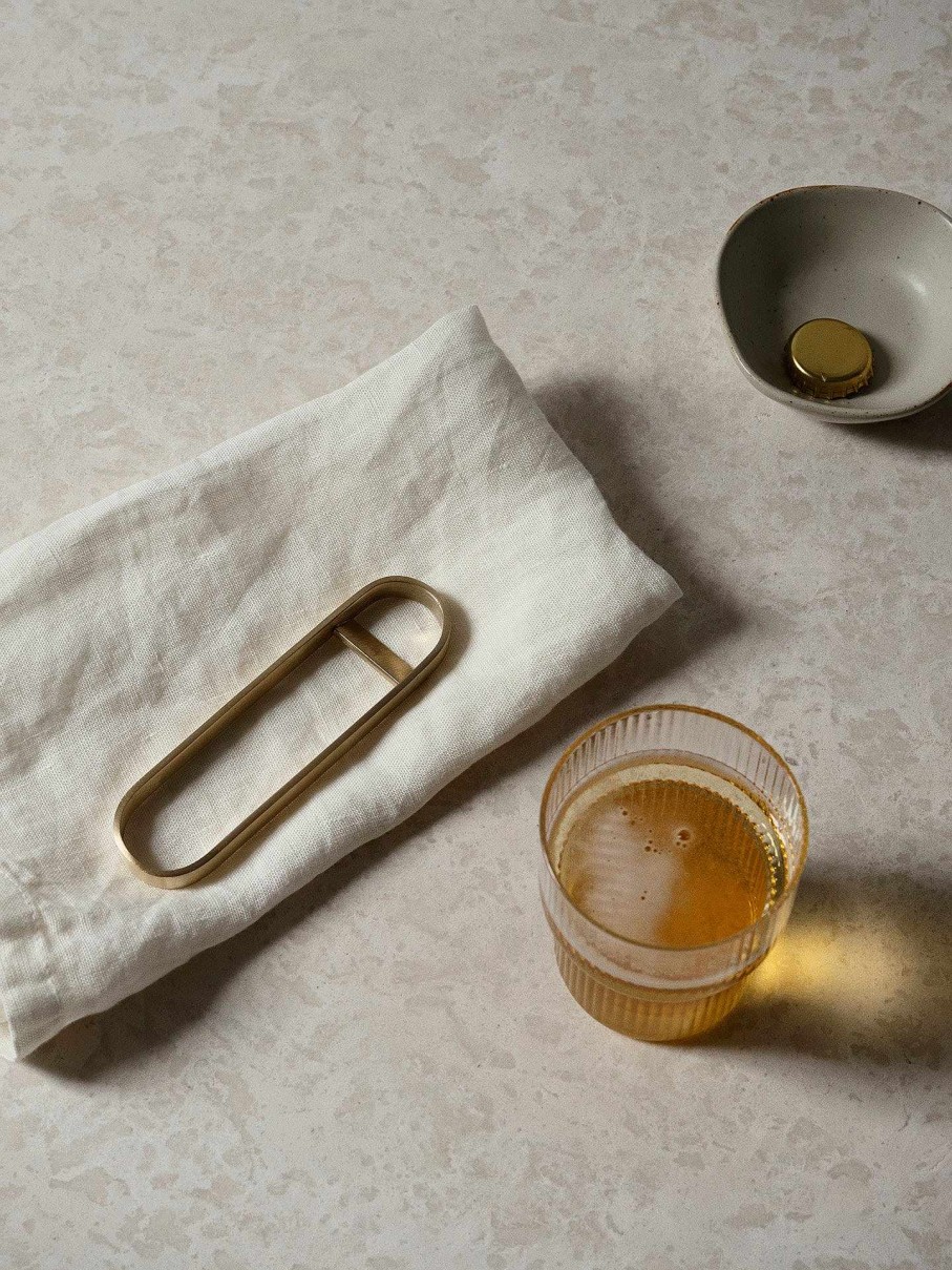 Kitchen Ferm Living | Fein Bottle Opener Brass