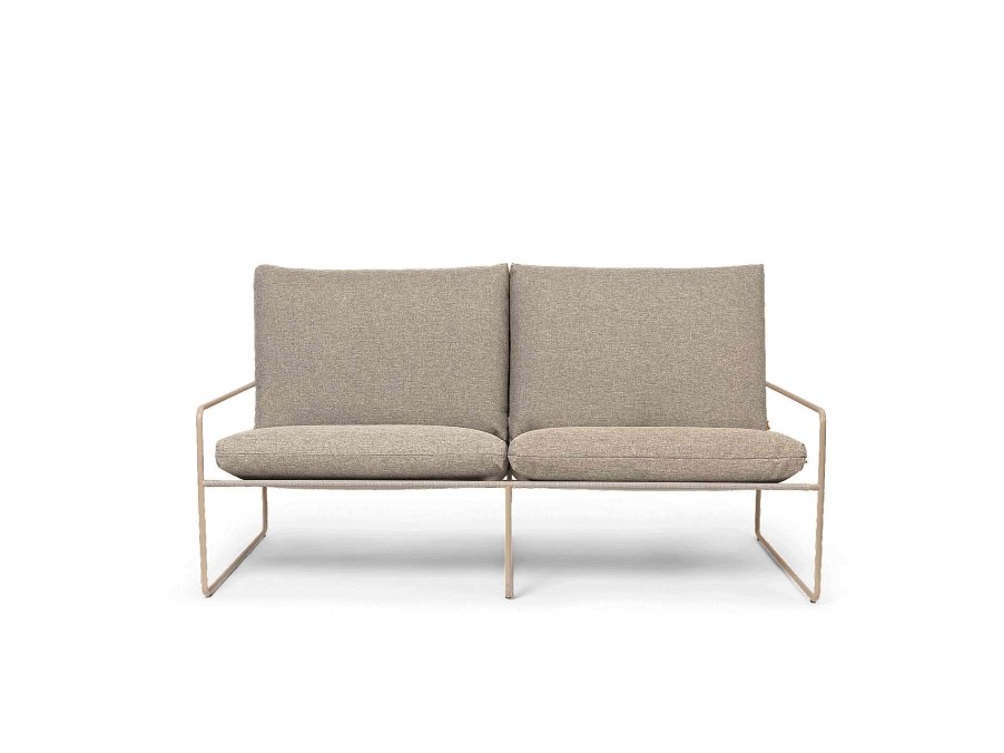 Outdoor Living Ferm Living | Desert 2-Seater - Dolce - Cashmere/ Dark Sand