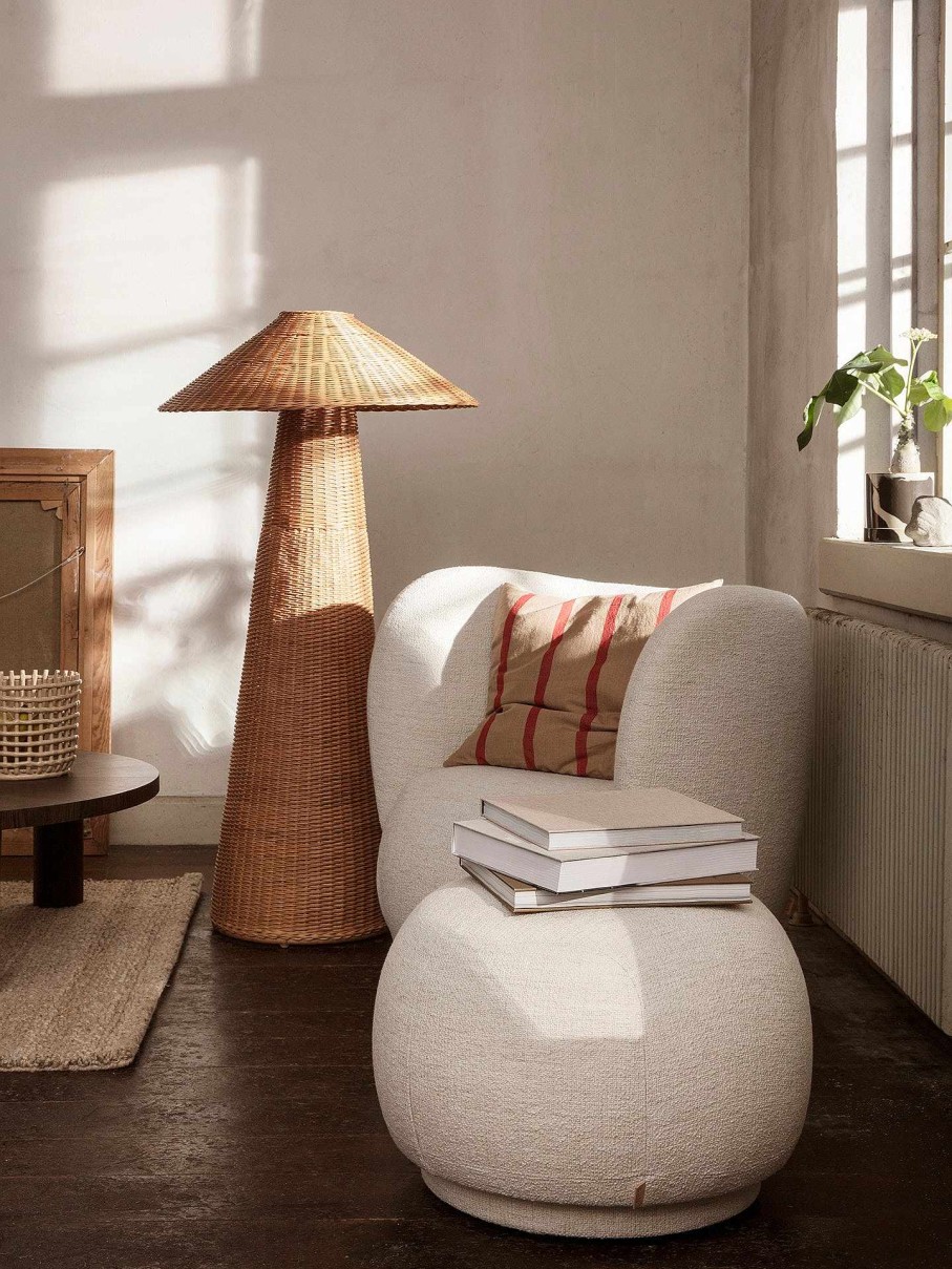 Furniture Ferm Living | Rico Pouf Boucle - Off-White Offwhite