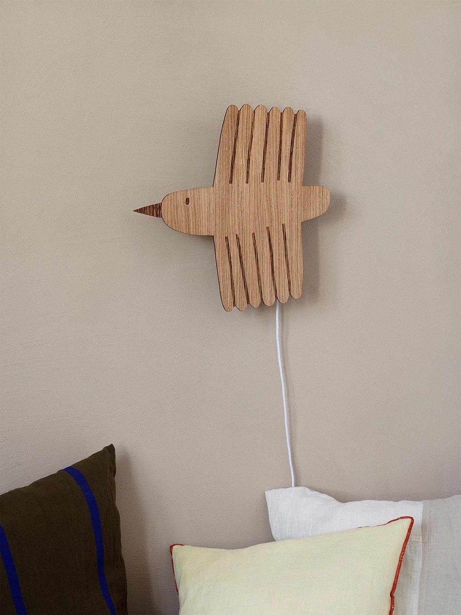 Kids Ferm Living | Bird Lamp Oiled Oak