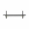 Furniture Ferm Living | Sector Shelf - Single - Wide Ash/Brass Black