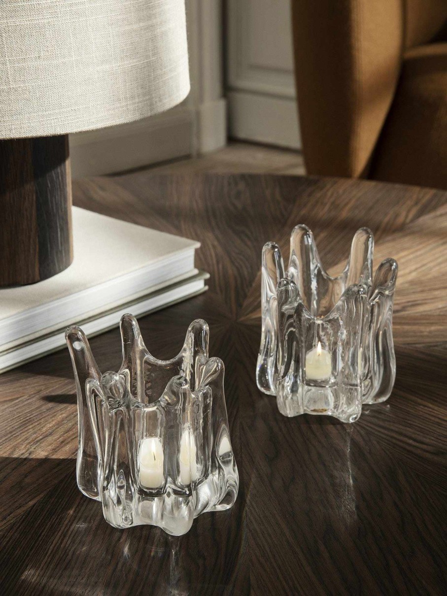 Accessories And Decorations Ferm Living | Holo Tealight Candle Holder Clear