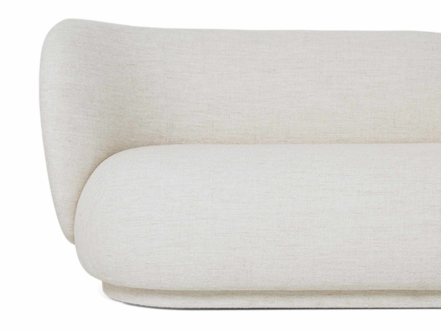 Furniture Ferm Living | Rico Divan L - Boucle - Off-White Offwhite