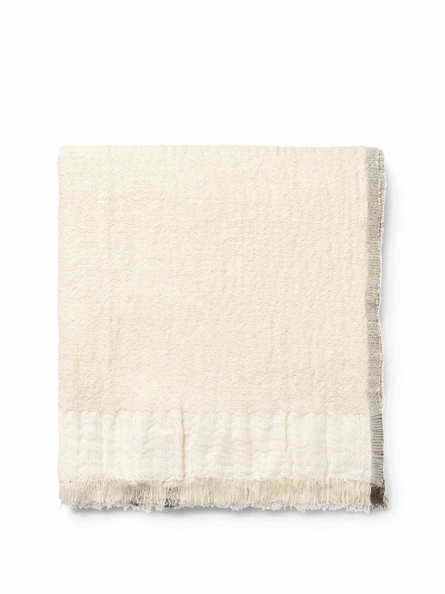 Textiles Ferm Living | Weaver Throw - Off-White Offwhite