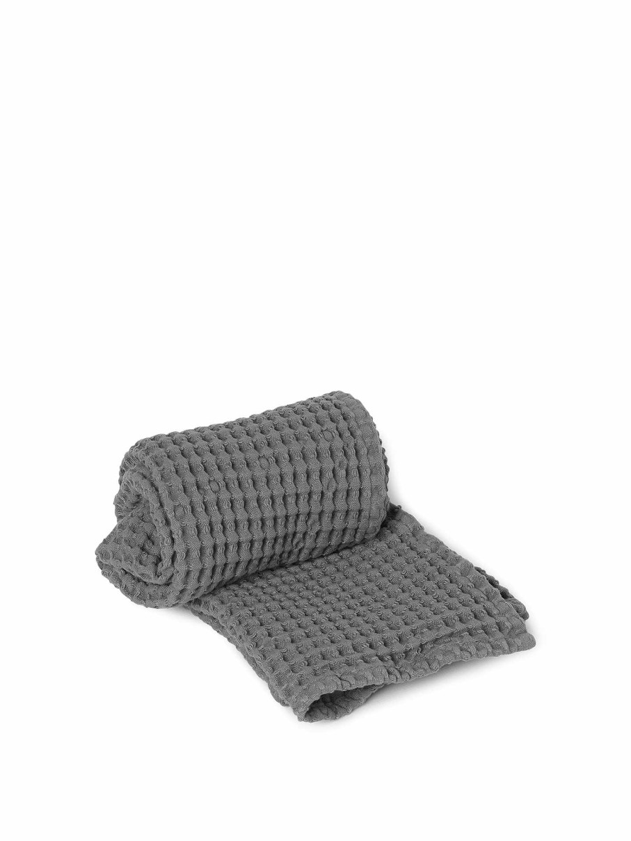 Textiles Ferm Living | Organic Hand Towel Grey