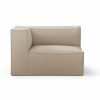 Furniture Ferm Living | Catena Sofa Armrest Left S400 Rich Linen Natural