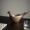 Accessories And Decorations Ferm Living | Coot Pencil Holder - Antique Aluminium Brass