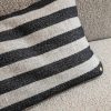 Textiles Ferm Living | Clean Cushion - Louisiana Sand/Black