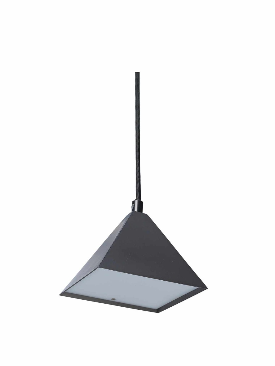 Lighting Ferm Living | Kare Pendant Ened Stainless Steel Black