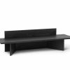 Furniture Ferm Living | Oblique Bench Stained Oak Black