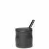 Kitchen Ferm Living | Flow Jar With Spoon Black