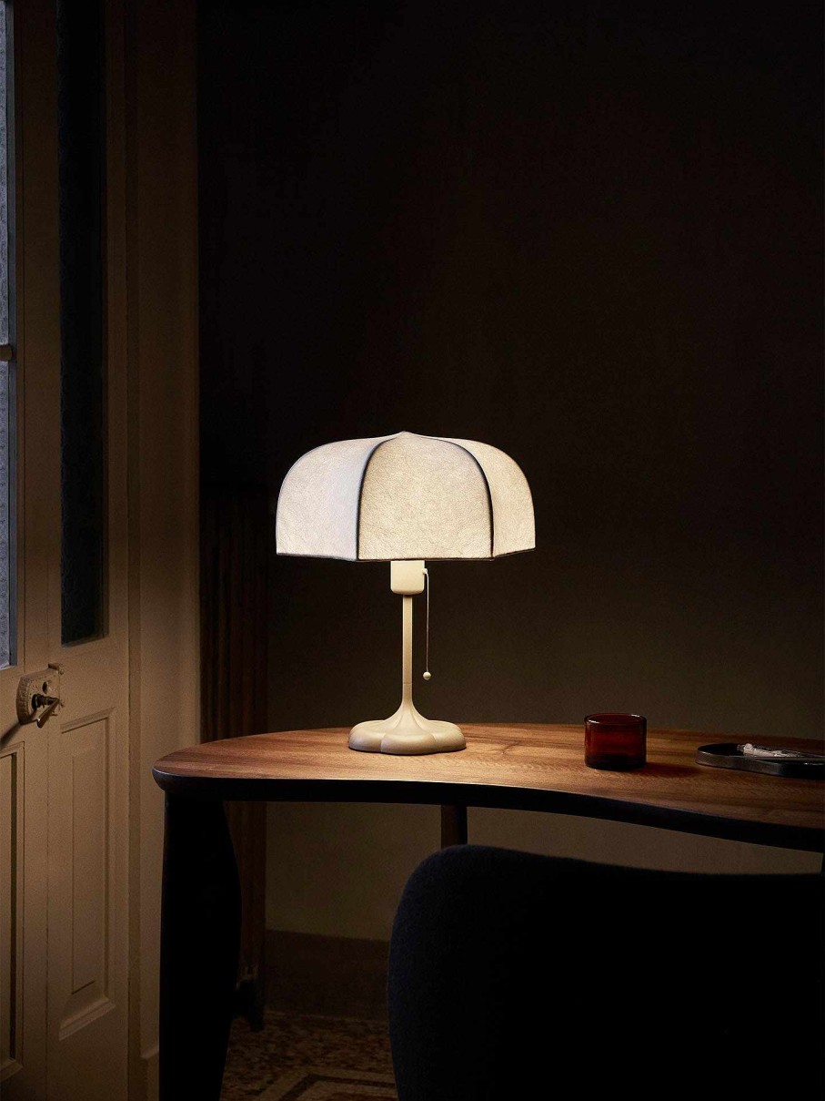 Lighting Ferm Living | Poem Table Lamp - White/ Cashmere