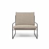 Outdoor Living Ferm Living | Desert 1-Seater - Dolce - Black/ Dark Sand