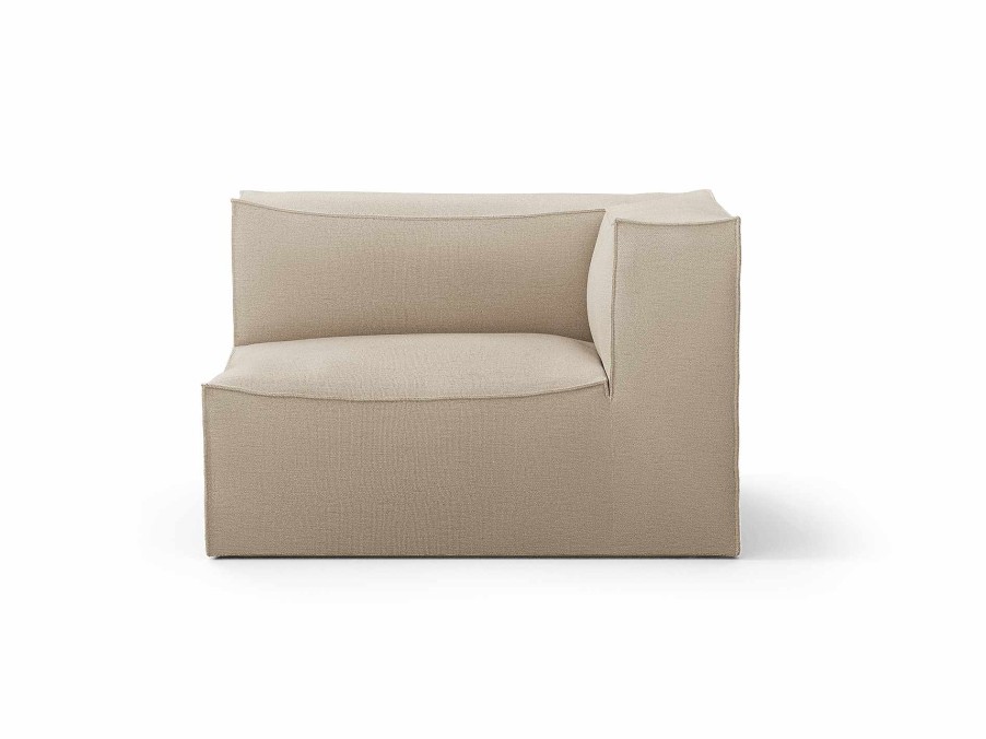 Furniture Ferm Living | Catena Sofa Armrest Right S401 Rich Linen Natural