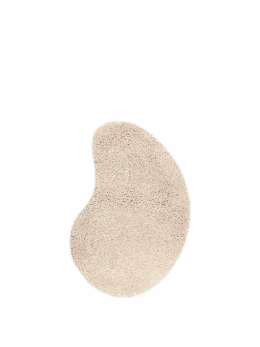 Rugs Ferm Living | Forma Wool Rug - Small - Off-White Offwhite