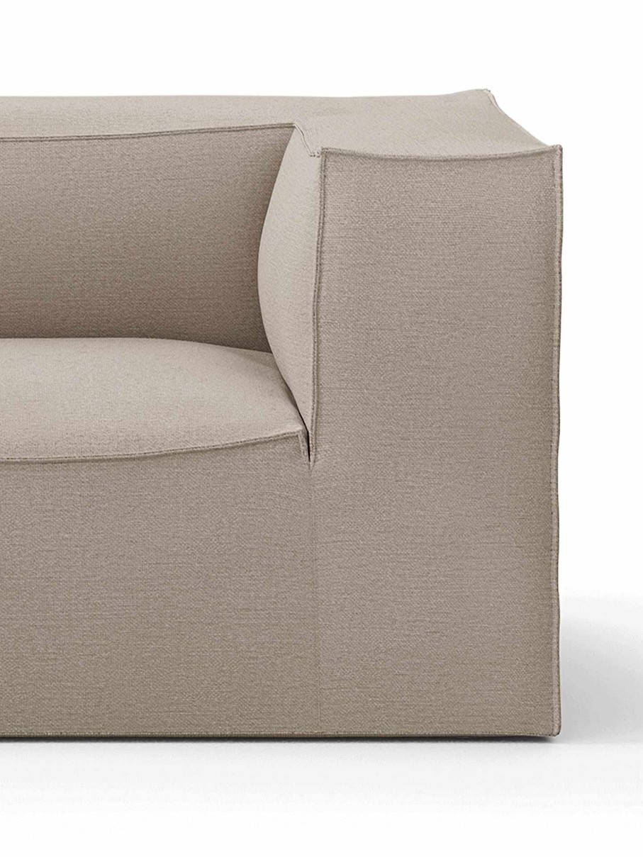 Furniture Ferm Living | Catena Sofa Armrest Right L401 Cotton Linen Natural