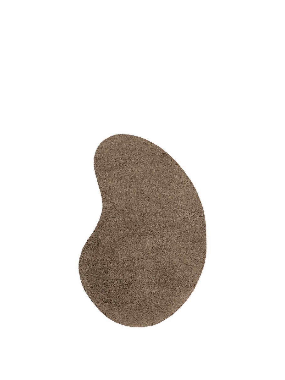 Rugs Ferm Living | Forma Wool Rug - Small - Ash Brown