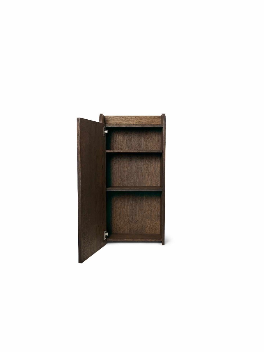 Furniture Ferm Living | Sill Wall Cabinet Dark Stained Oak