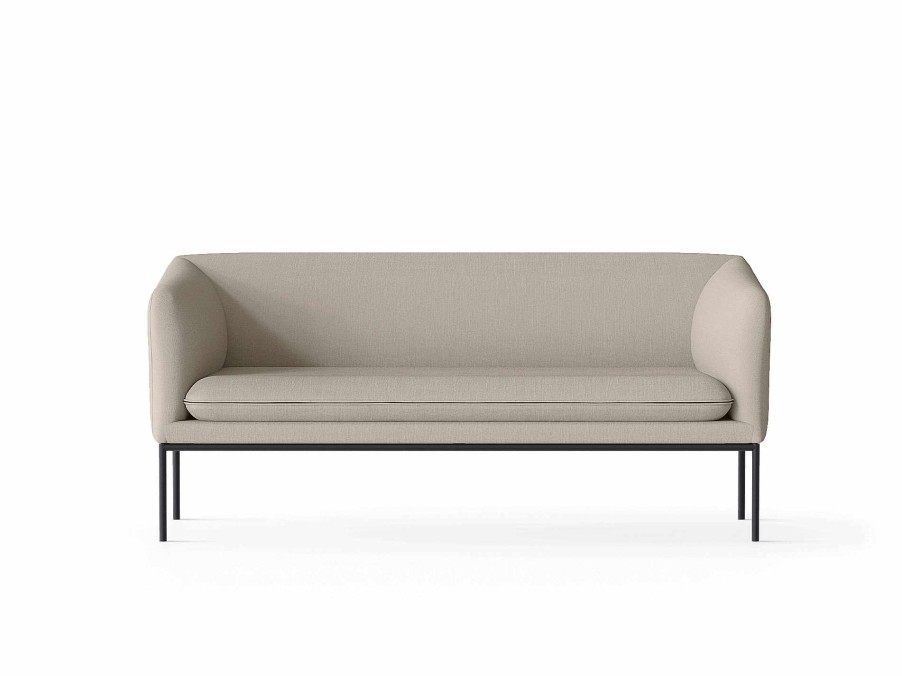 Furniture Ferm Living | Turn Sofa 2 - Black - Hot M. Sand