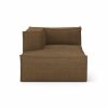 Furniture Ferm Living | Catena Sofa Chaise Longue Left S600 Hot M. - Smoked Chocolate