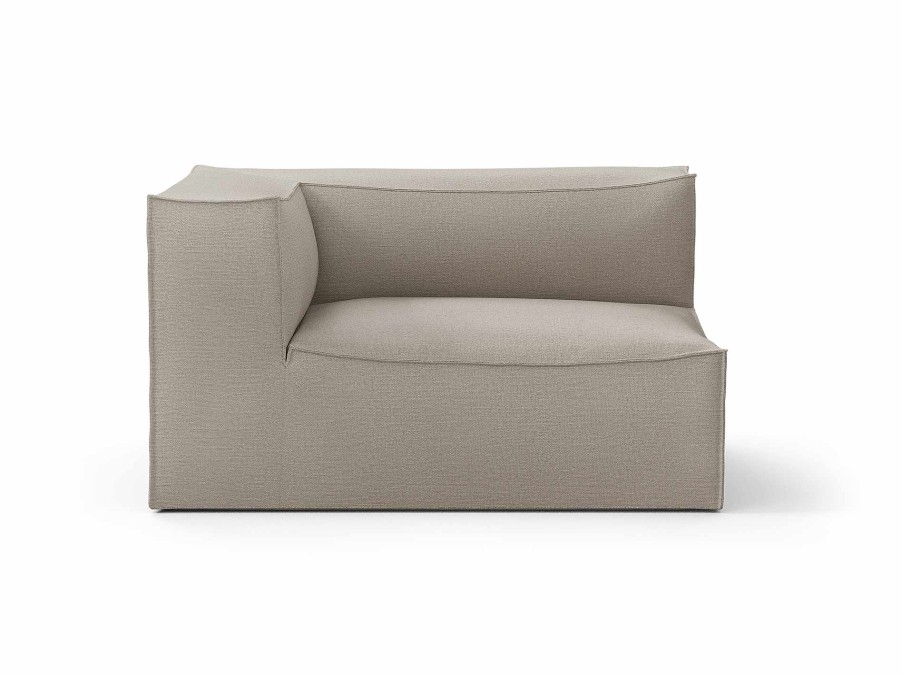 Furniture Ferm Living | Catena Sofa Armrest Left L400 Cotton Linen Natural