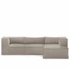 Furniture Ferm Living | Catena Sofa Large Combi2 Cotton Linen Natural