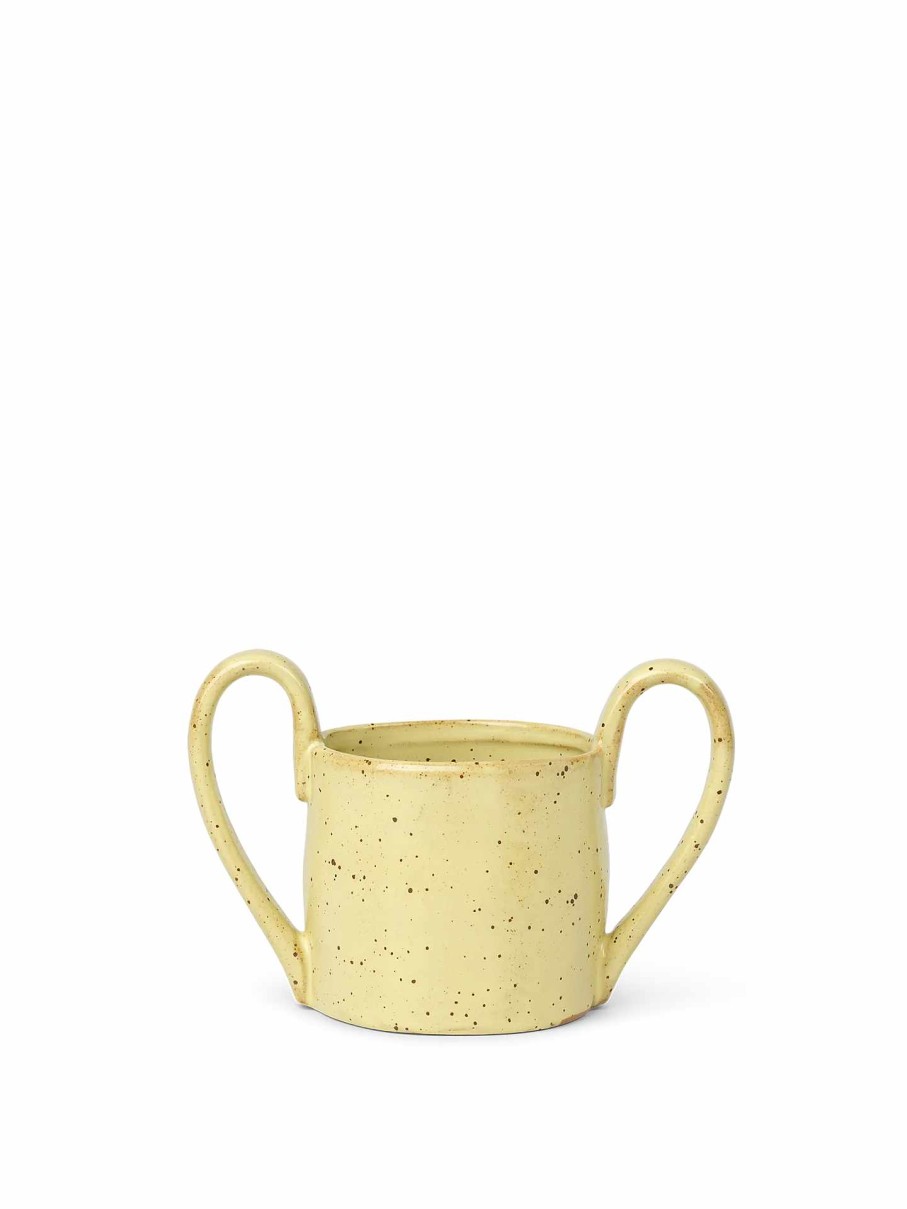 Kids Ferm Living | Flow Kids Mug Speckle Yellow